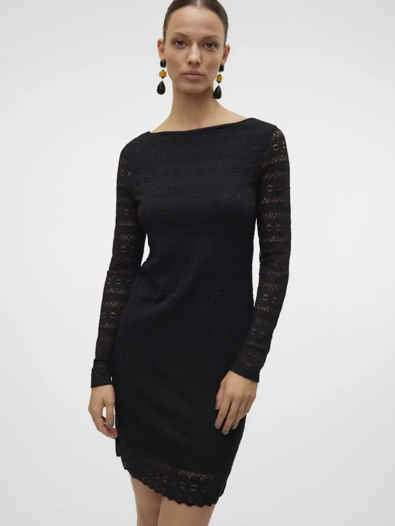 VMZOE 2-WAY LS SHORT DRESS JRS NOOS black