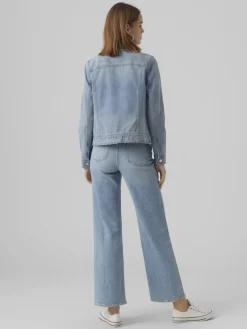 VMZORICA LS DENIM JACKET MIX GA NOOS light blue denim