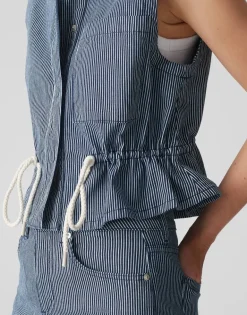 Walea mid striped blue