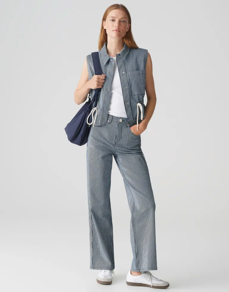 Walea mid striped blue
