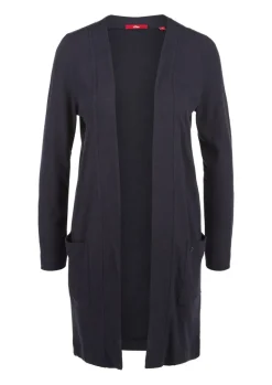 Weicher Cardigan aus Jersey blau