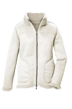 Wendejacke in Wildlederoptik 00111 creme