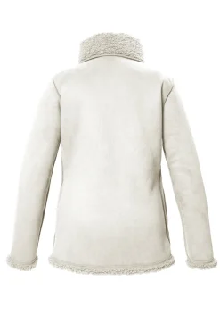 Wendejacke in Wildlederoptik 00111 creme