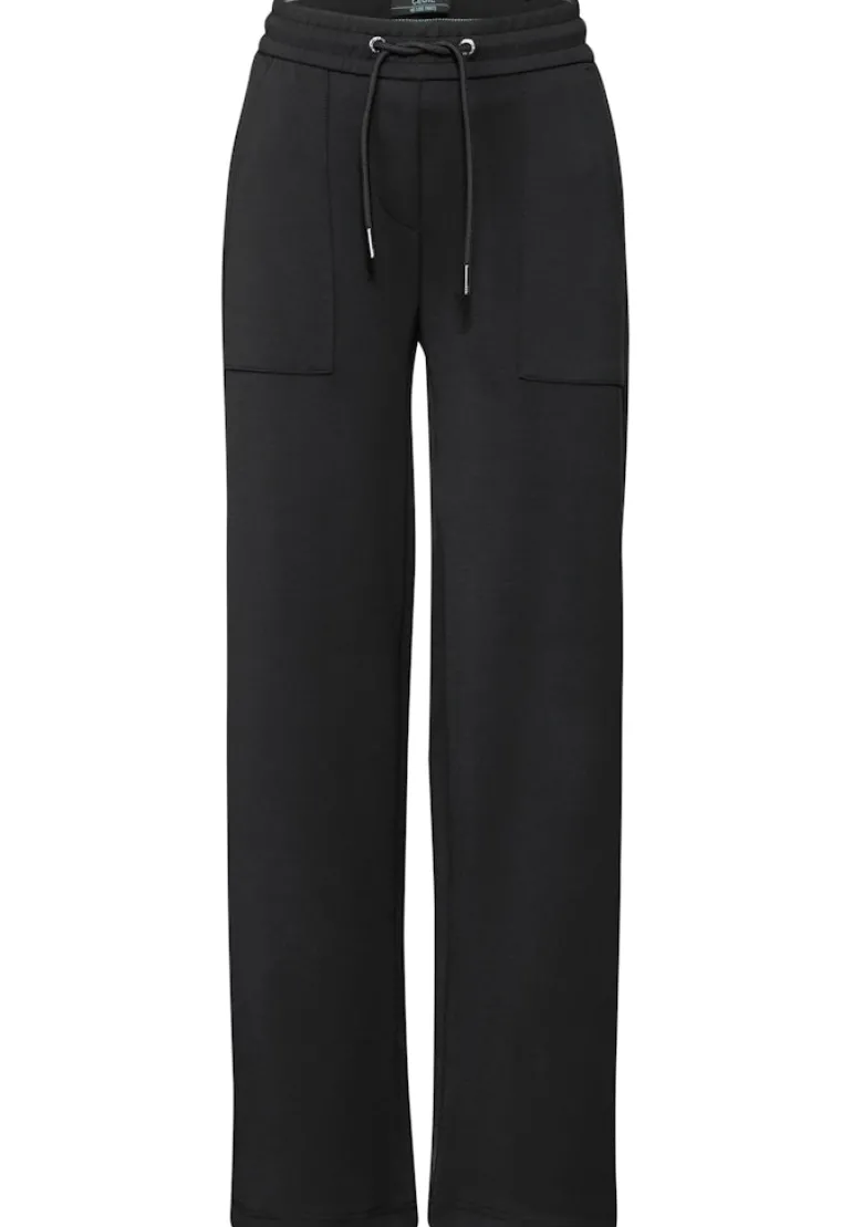 Wide Leg Hose black