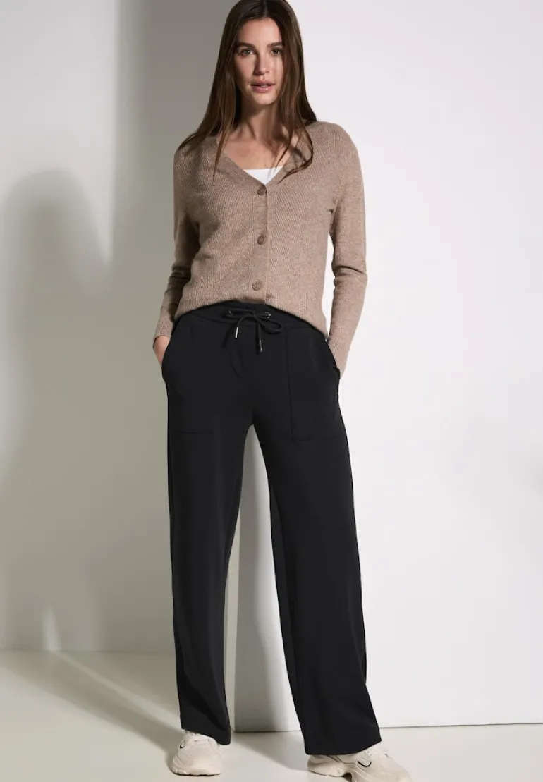 Wide Leg Hose black