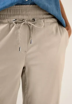 7/8 Wide Leg Hose boulder beige