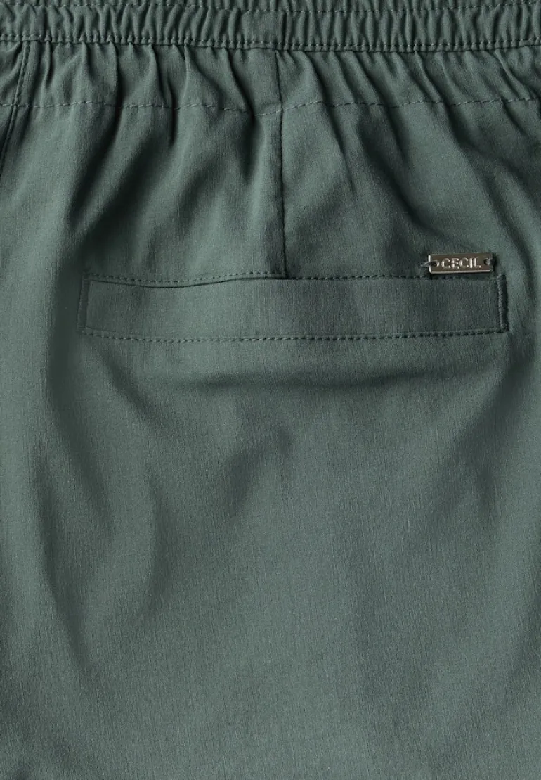 7/8 Wide Leg Hose dark balmy khaki