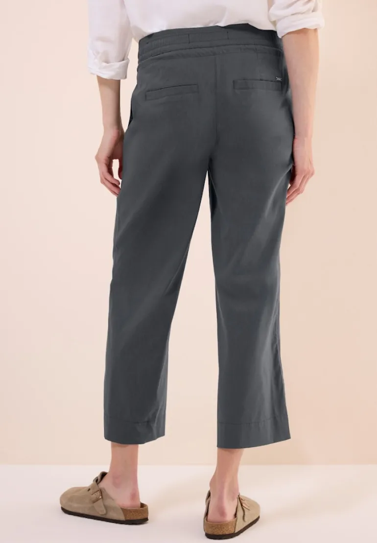 7/8 Wide Leg Hose volcanic grey