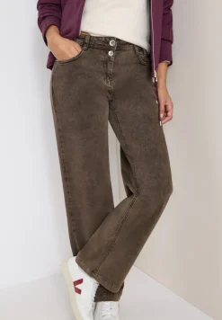 Wide Leg Jeans chocolate mousse