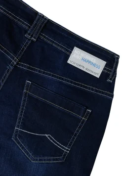 Wide Leg Jeans dark blue wash