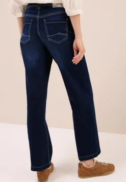 Wide Leg Jeans dark blue wash