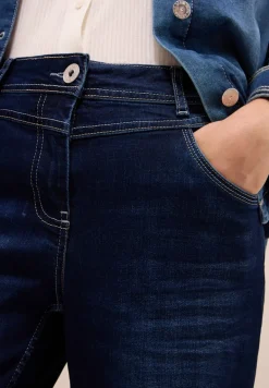Wide Leg Jeans dark blue wash