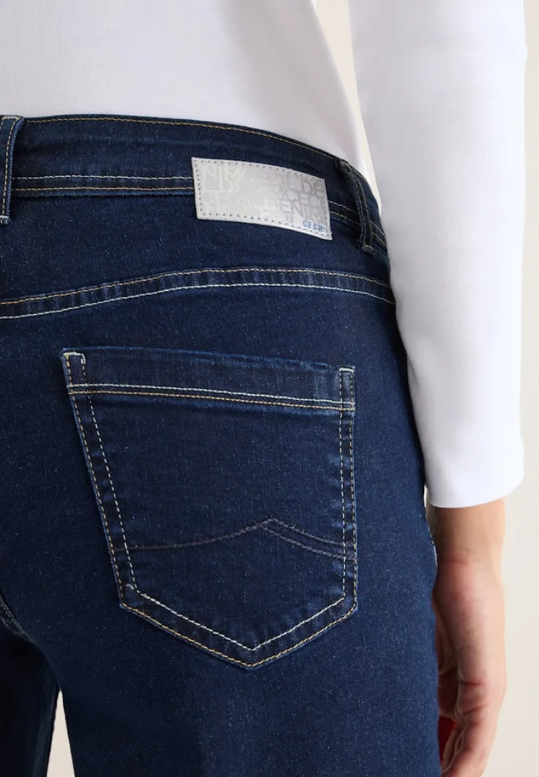 Wide Leg Rinsed Jeans rinsed wash
