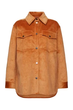 Women Jackets indoor woven regular caramel
