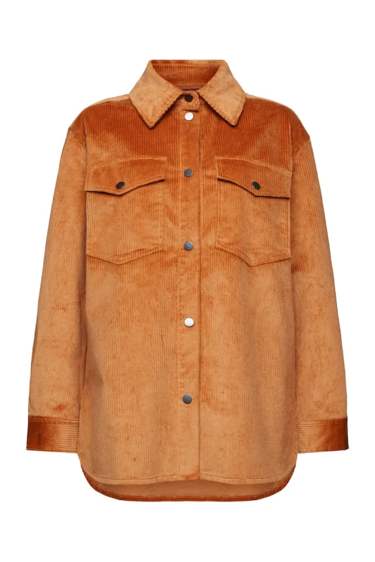 Women Jackets indoor woven regular caramel