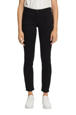 Women Pants denim length service black rinse